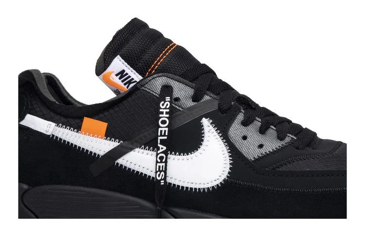 Кроссовки Off-White x Nike Air Max 90 'Black'