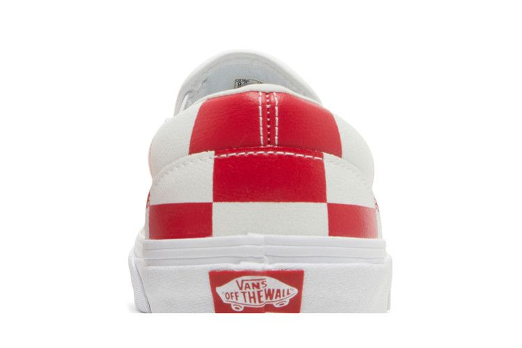 Vans Classic Slip-On 'Leather Check'