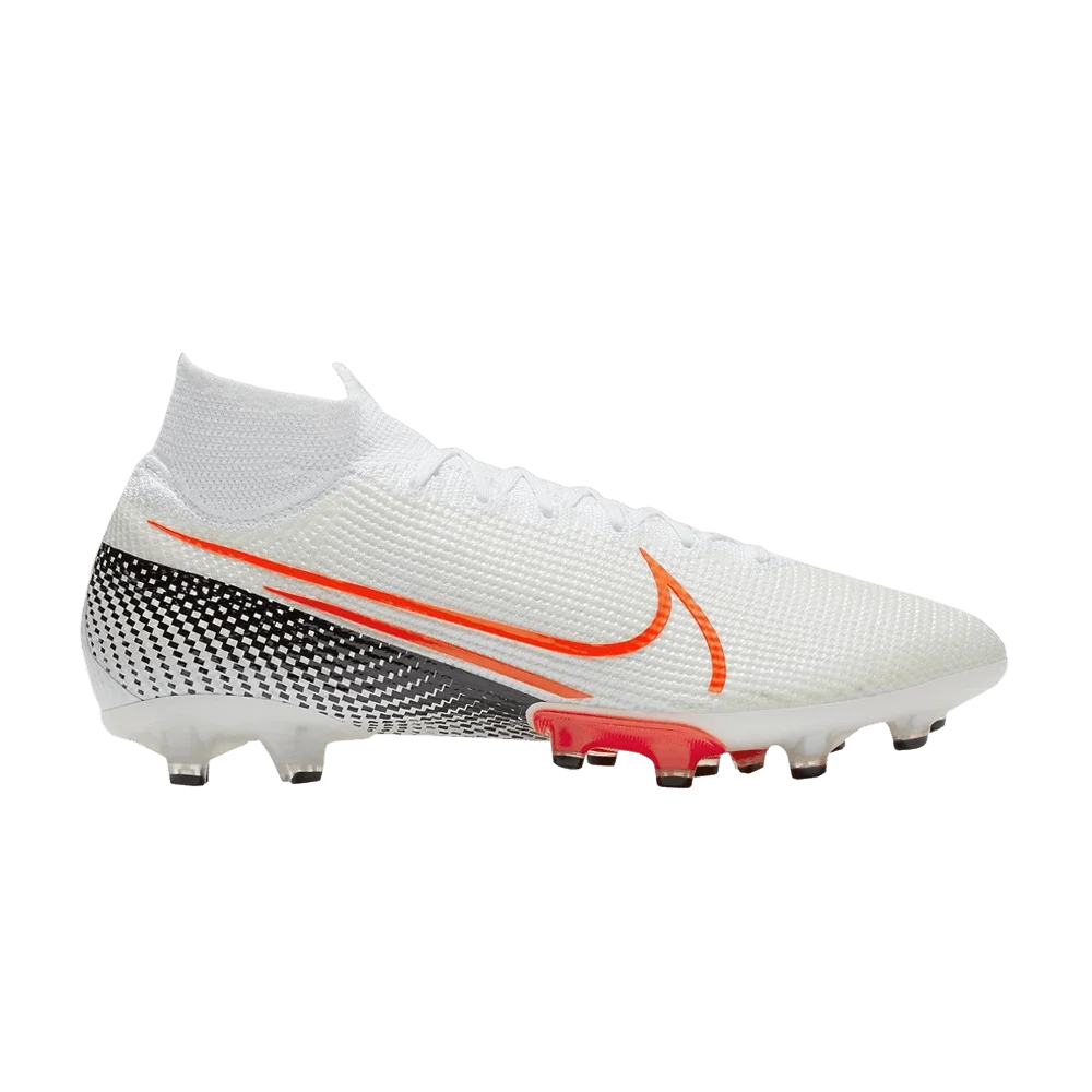 Krossovki-Nike-Mercurial-Superfly-7-Elite-AG-Pro-White-Laser-Crimson