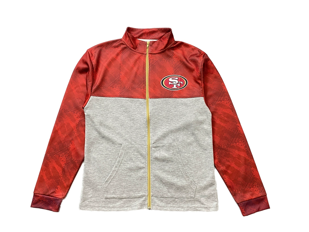 Спортивная куртка на молнии Foreign Trade Football League NFL Stand-Up Collar Zipper Jacket