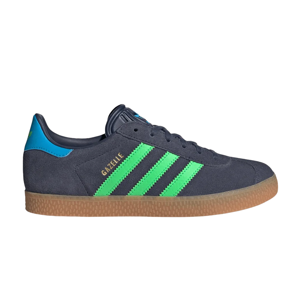 Krossovki-adidas-Gazelle-J-Shadow-Navy-Screaming-Green-Lucid-Aquamarine