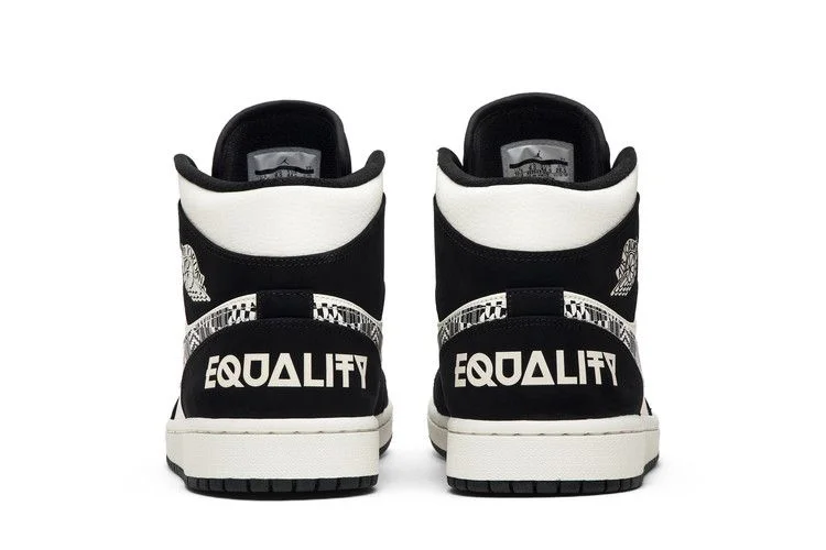 Кроссовки Air Jordan 1 Mid Melo SE 'Equality'