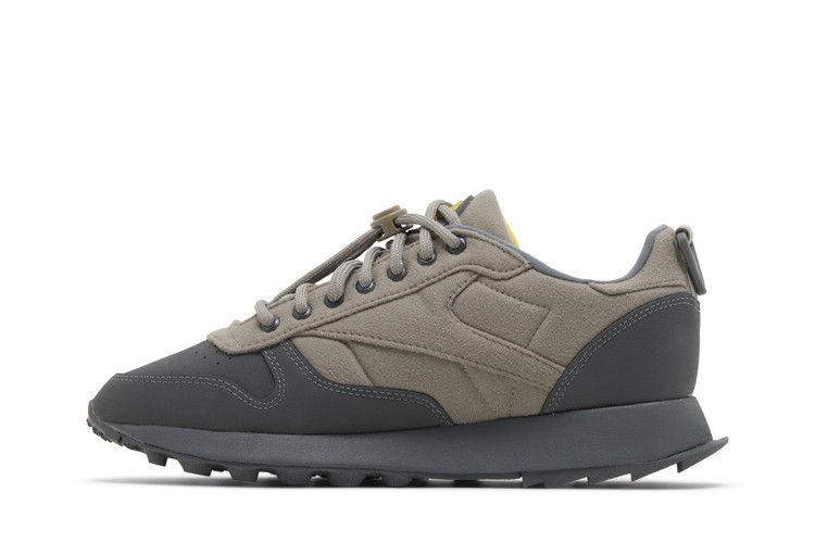 Кроссовки Reebok Spyder x Classic Leather Trail 'Cement Boldly Yellow'