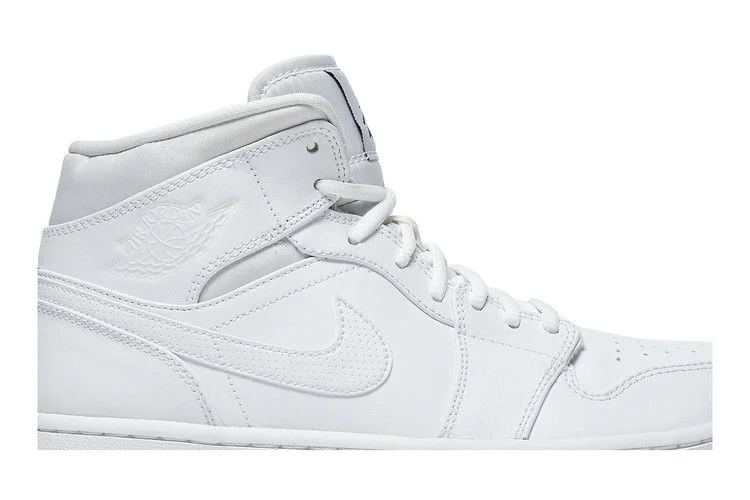 Кроссовки Air Jordan 1 Retro Mid 'White'