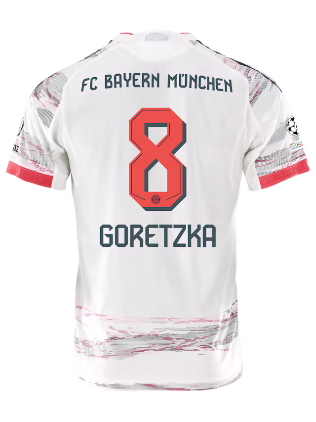 Женское футбольное джерси FC Bayern Munich Away Jersey 25-26 GORETZKA 8