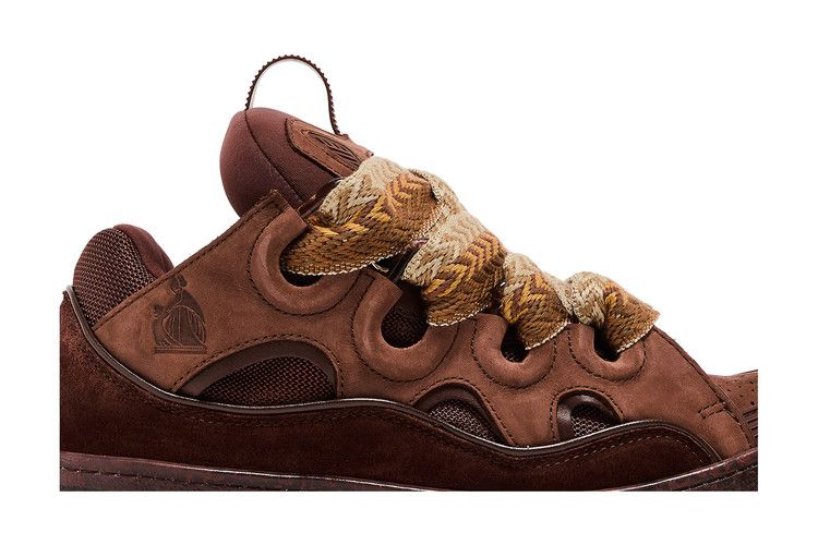 Кроссовки Lanvin Curb Sneakers 'Speckled Effect - Brown'