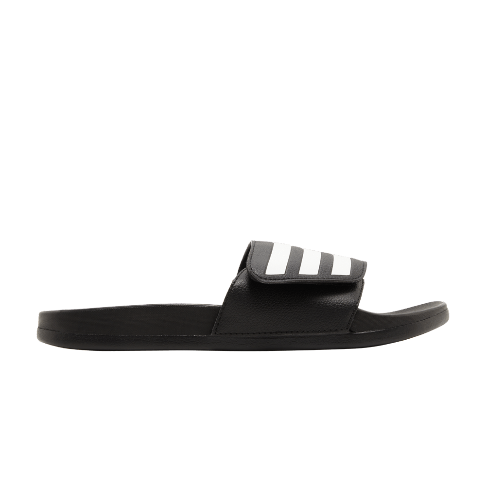 Adidas Adilette Comfort Adjustable Slide 'Black White'