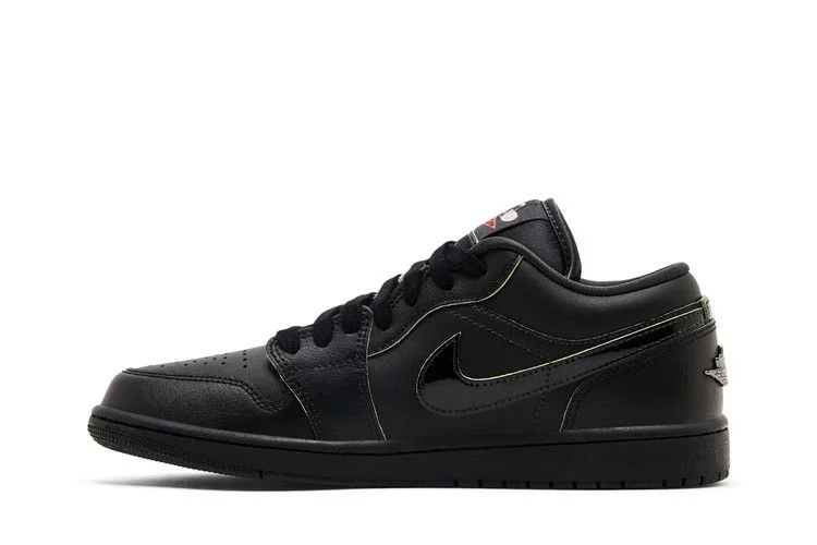 Кроссовки Air Jordan 1 Low SE 'Black Cat Mascot'