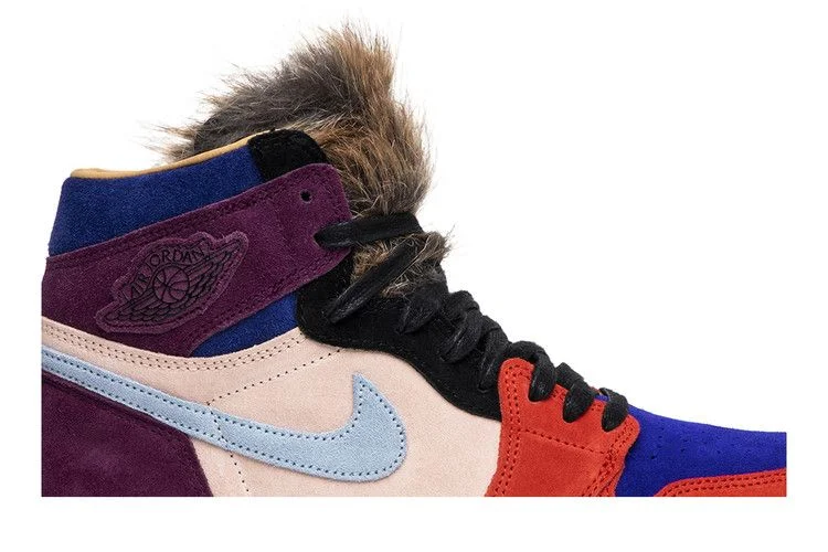 Кроссовки Aleali May x Wmns Air Jordan 1 Retro High 'Court Lux'
