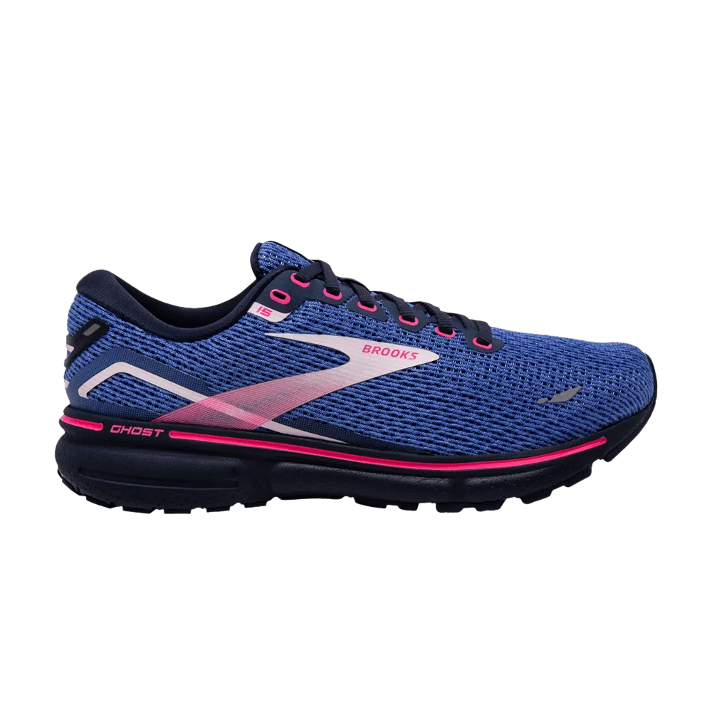 Кроссовки Brooks Wmns Ghost 15 'Blue Peacoat Pink'