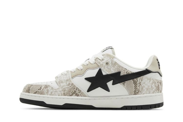 Кроссовки BAPE Sk8 Sta #1 'Beige Snakeskin'