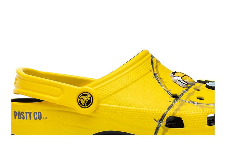 Кроссовки Crocs Post Malone x Clog 'Barbed Wire'
