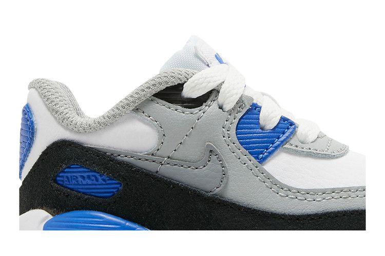 Кроссовки Nike Air Max 90 Leather TD 'White Royal Blue'