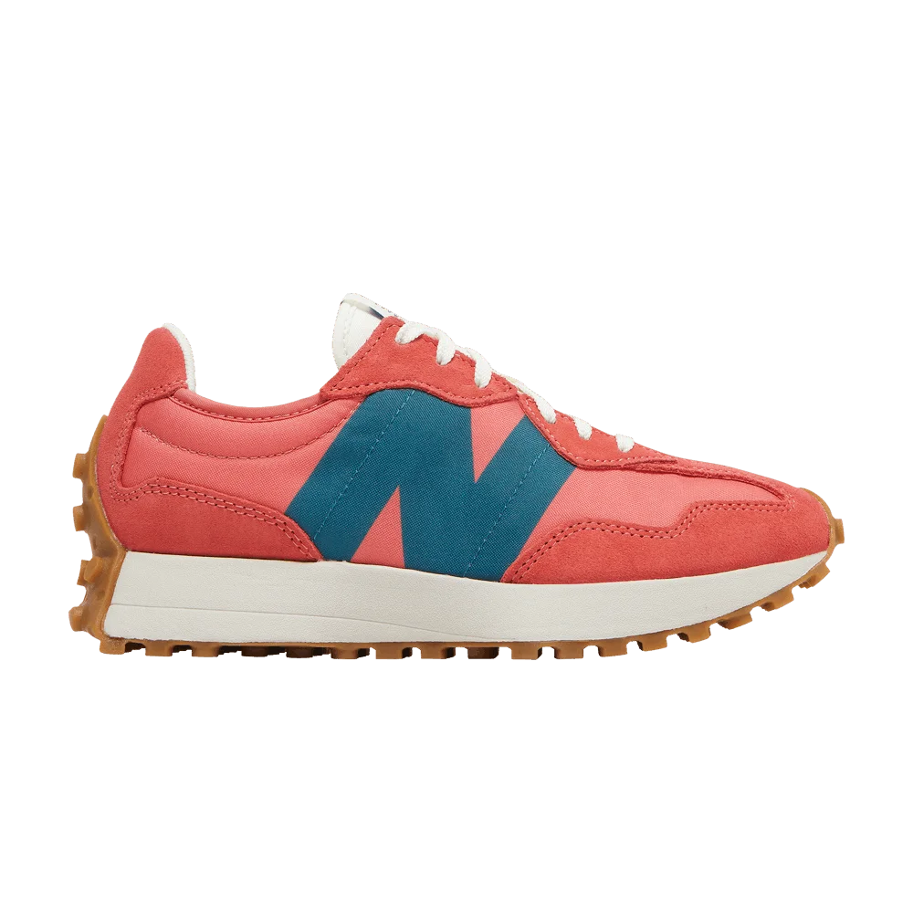 Krossovki-New-Balance-Wmns-327-Red-Teal