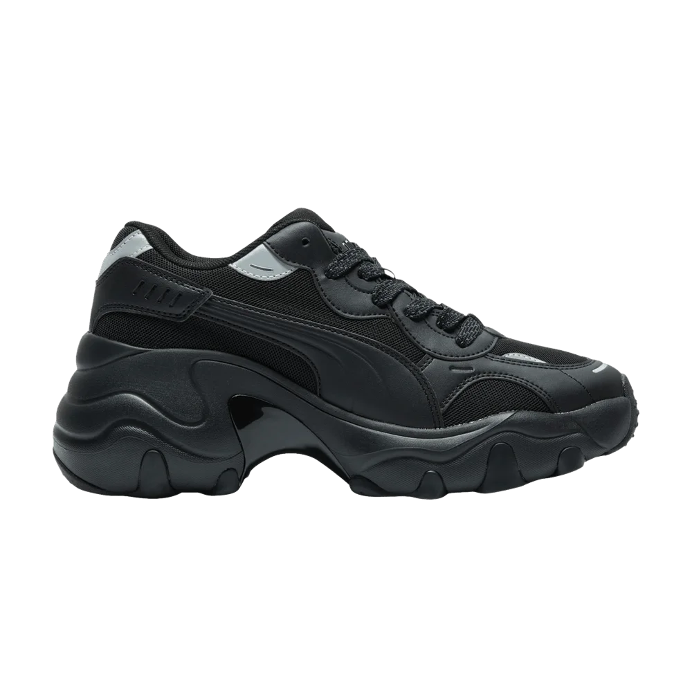 Krossovki-Puma-Wmns-Pulsar-Wedge-Mesh-V2-Black-Silver