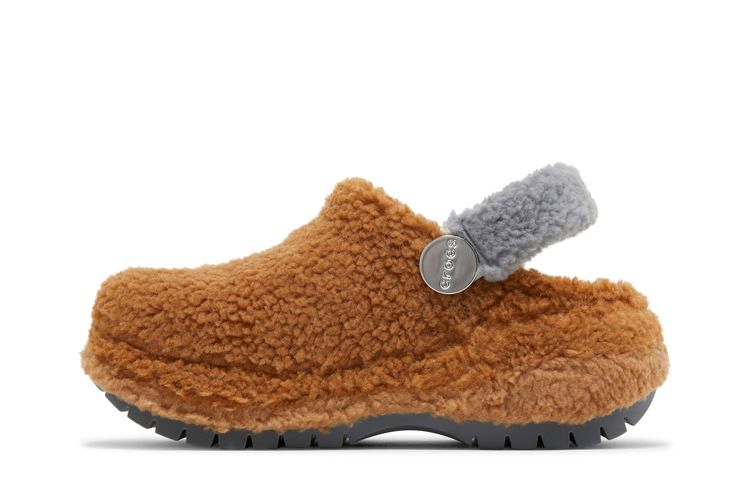 Сабо Lil Nas X x Crocs Mega Crush Clog 'Brown Sherpa'