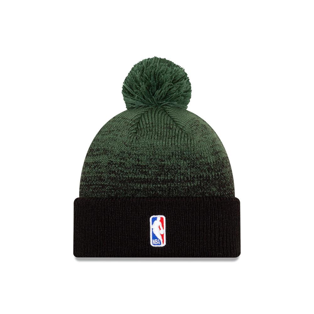 New-Era-Milwaukee-Bucks-Back-Half-Edition-Pom-Knit-NBA-Beanie-1