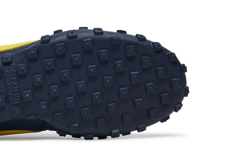 Кроссовки Nike Waffle Racer 'Obsidian Chrome Yellow'