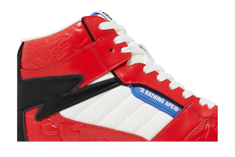 Кроссовки Bapesta 88 Mid #1 'Red'