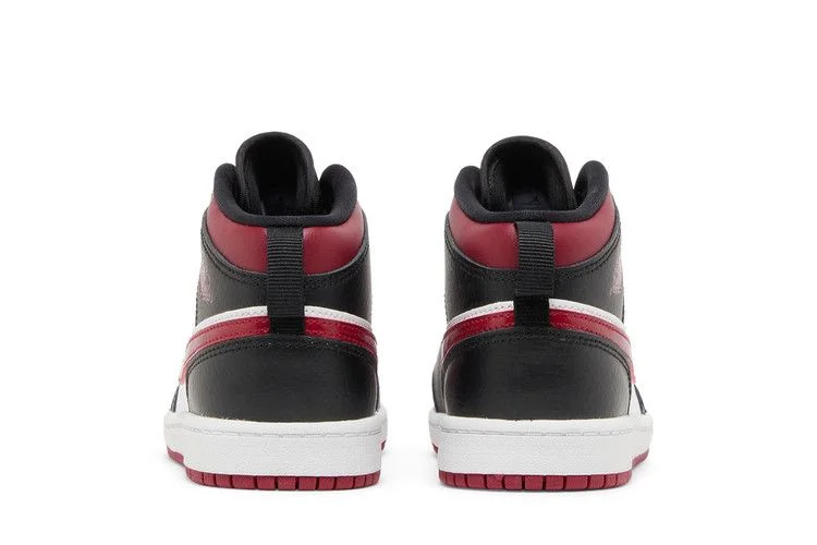 Кроссовки Air Jordan 1 Mid PS 'Bred Toe'