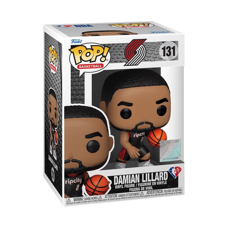 Фигурка Pop! 21-22 NBA City Edition Damian Lillard