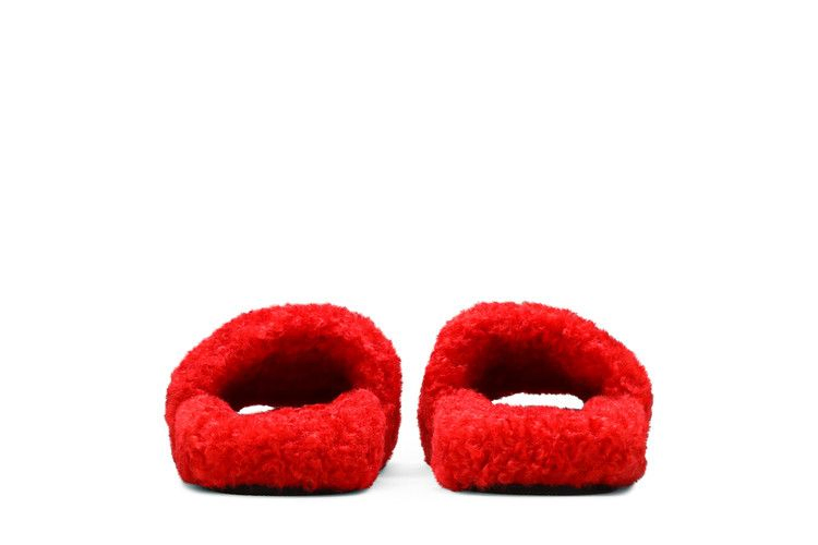 Кроссовки Balenciaga Wmns Furry Slides 'Red'