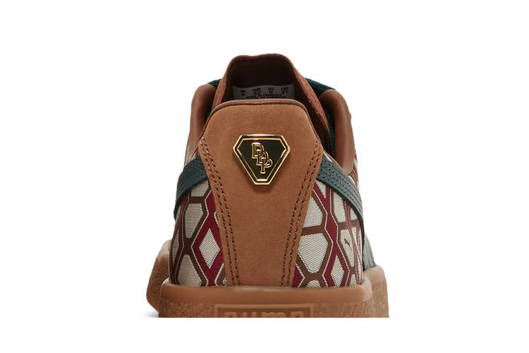 Кроссовки Puma Dapper Dan x Clyde Vintage 'Pre-Game Runway - Brown'