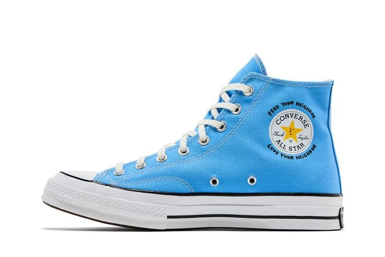 Кроссовки Sky High Farm Workwear x Converse Chuck 70 High 'Strawberry Moon - University Blue'