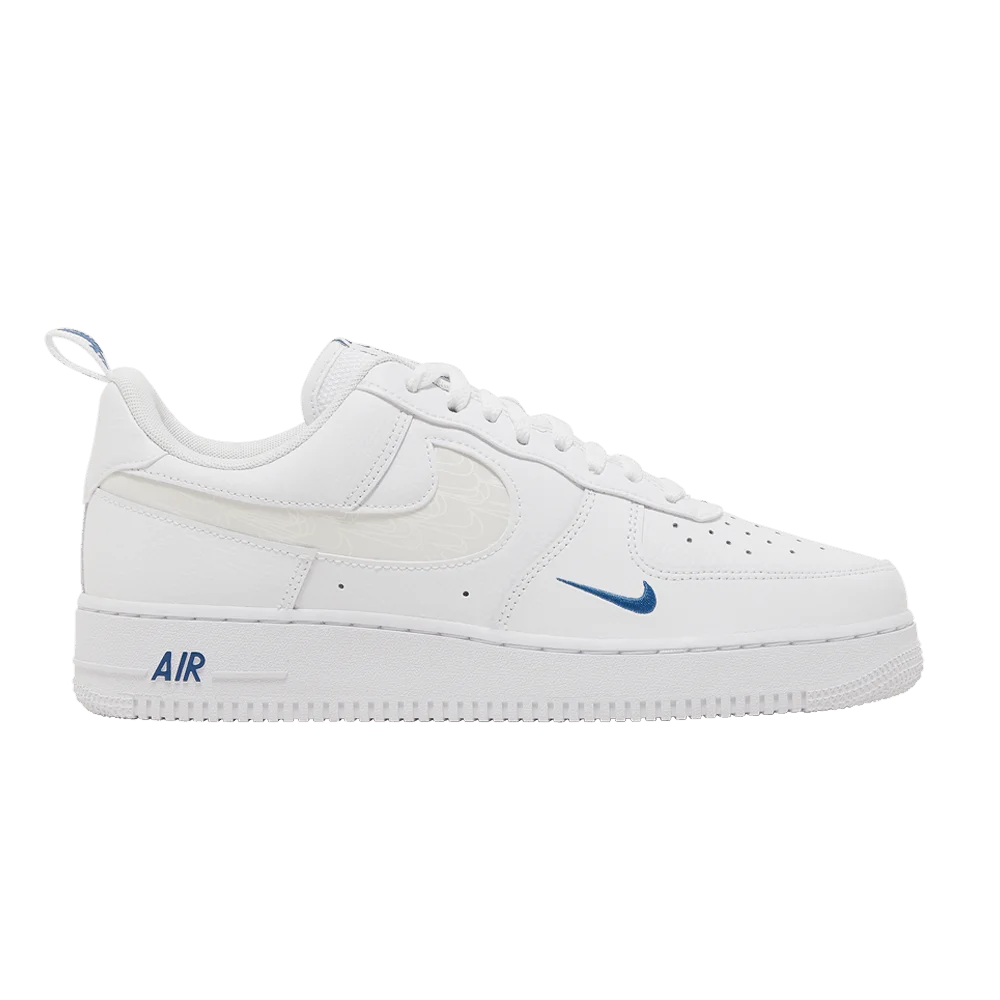 Krossovki-Nike-Air-Force-1-07-LV8-Reflective-Swoosh-White-Dark-Marina-Blue