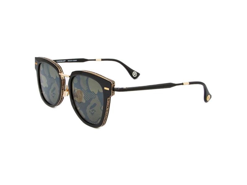 BAPE-6-Sunglasses-Black-Gold