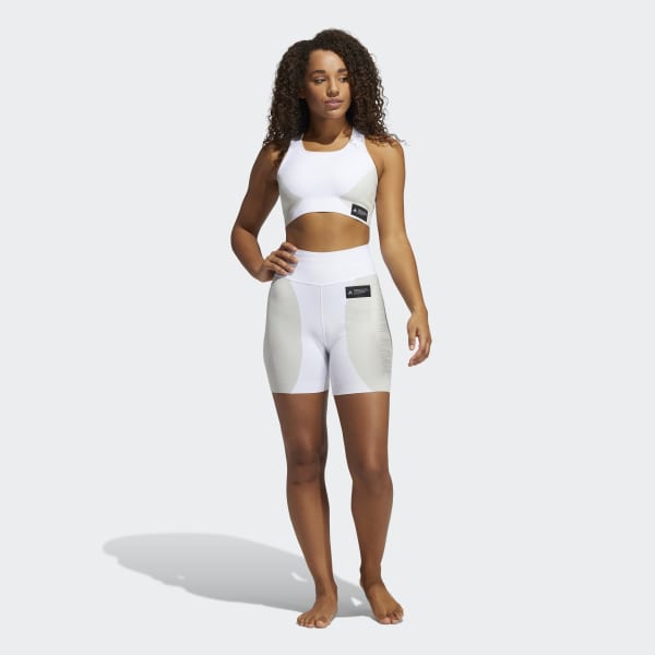 Спортивный топ adidas Pharrell Williams 18GG Bra White