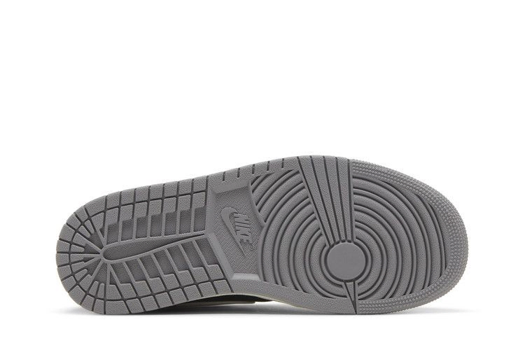Кроссовки Wmns Air Jordan 1 Mid 'Cement Grey'