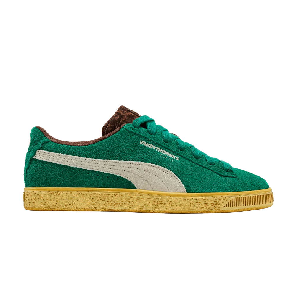 Кроссовки VANDYTHEPINK x Puma Suede 'Grassy Green'