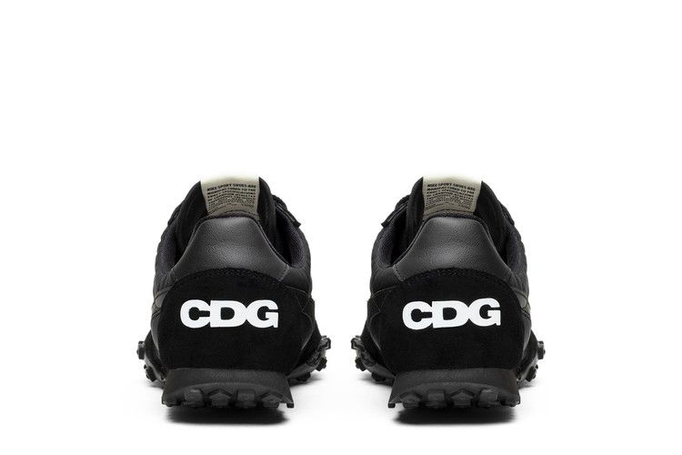 Кроссовки Comme des Garçons x Nike Waffle Racer 17 'Black'