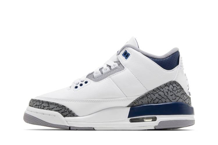 Кроссовки Air Jordan 3 Retro GS 'Midnight Navy'