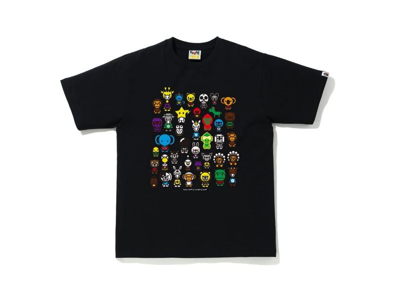 Футболка BAPE A To Z Tee (SS21) Black