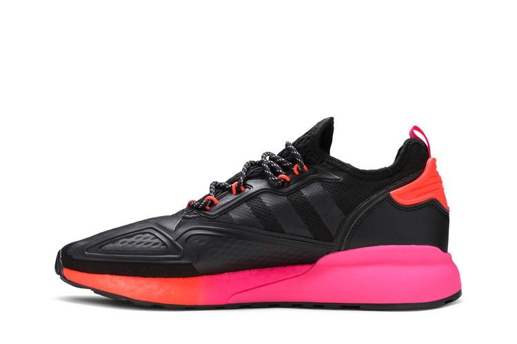 Кроссовки Adidas ZX 2K Boost 'Black Solar Red'