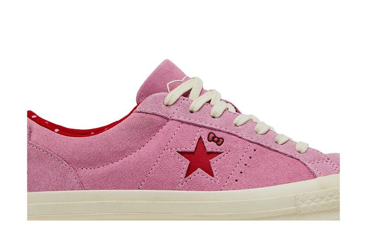Кроссовки Hello Kitty x Converse One Star Suede Low Top 'Prism Pink'
