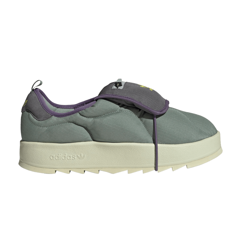 Кроссовки adidas Puffylette 'Silver Green'