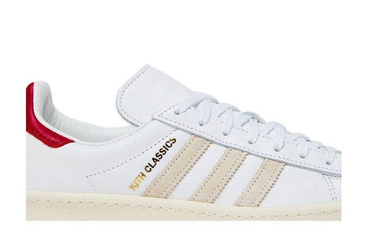 Кроссовки Kith x adidas Campus 80s 'Classics Program - White Red'