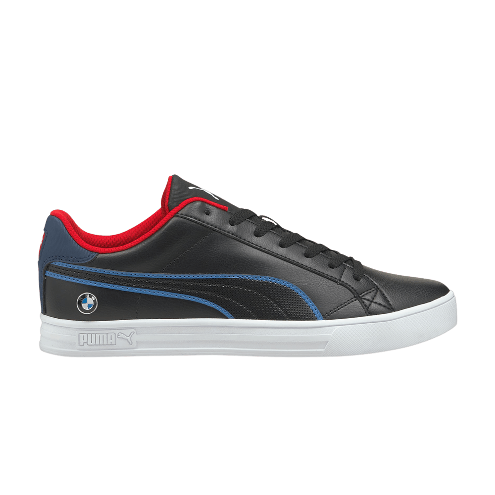 Кроссовки Puma BMW M Motorsport x Smash Vulc V3 Low 'Black Estate Blue Red'