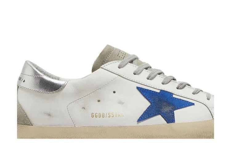 Кроссовки Golden Goose Superstar 'White Electric Blue'