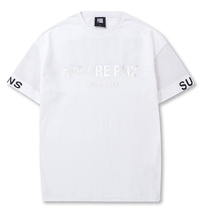 Футболка 2018 NBA Phoenix Suns We Are PHX Black White Tee