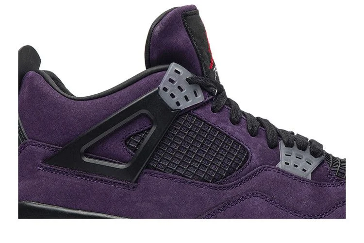Krossovki-Travis-Scott-x-Air-Jordan-4-Retro-Purple-Suede-White-Midsole-Friends-Family-1