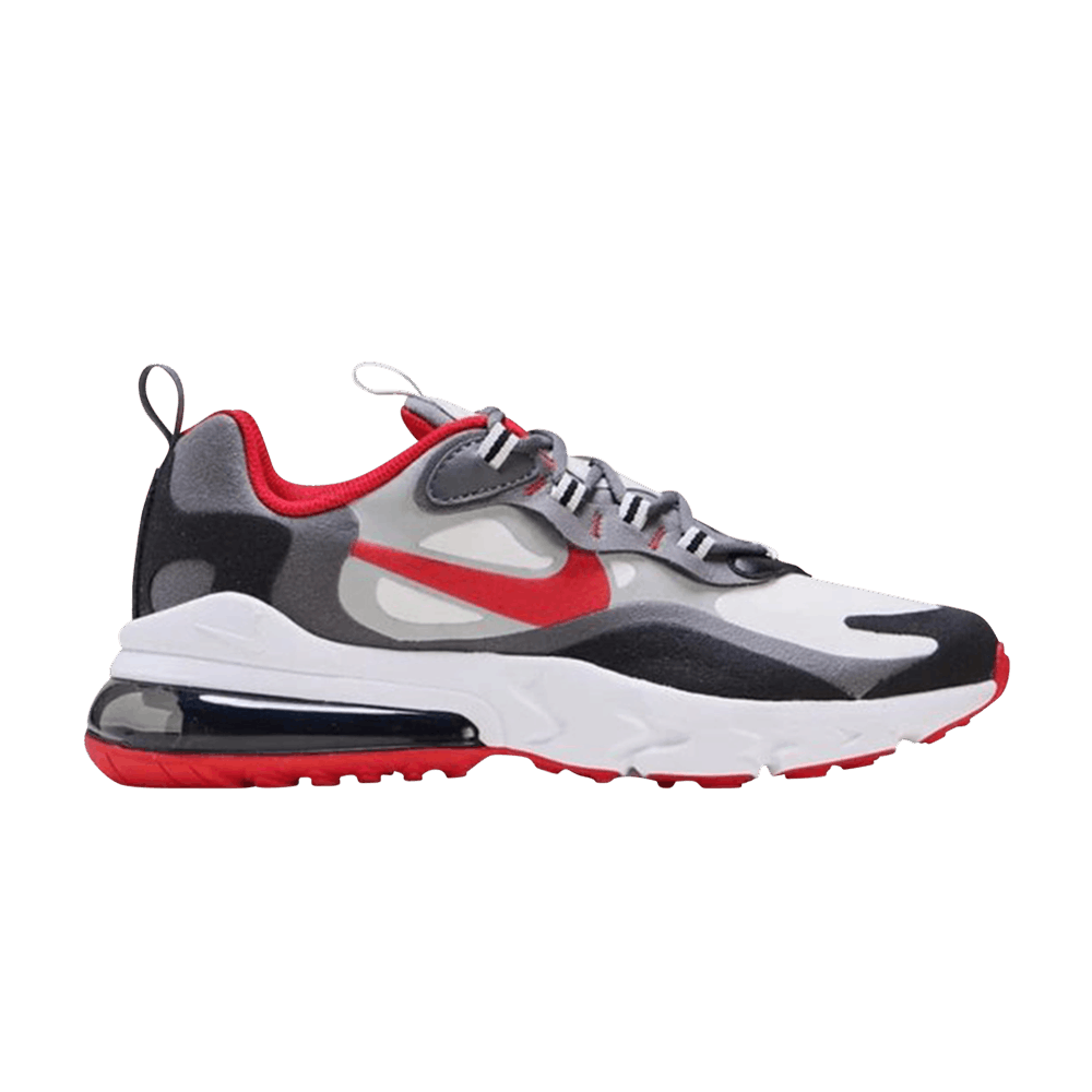 Кроссовки Nike Air Max 270 React GS 'University Red Iron Grey'