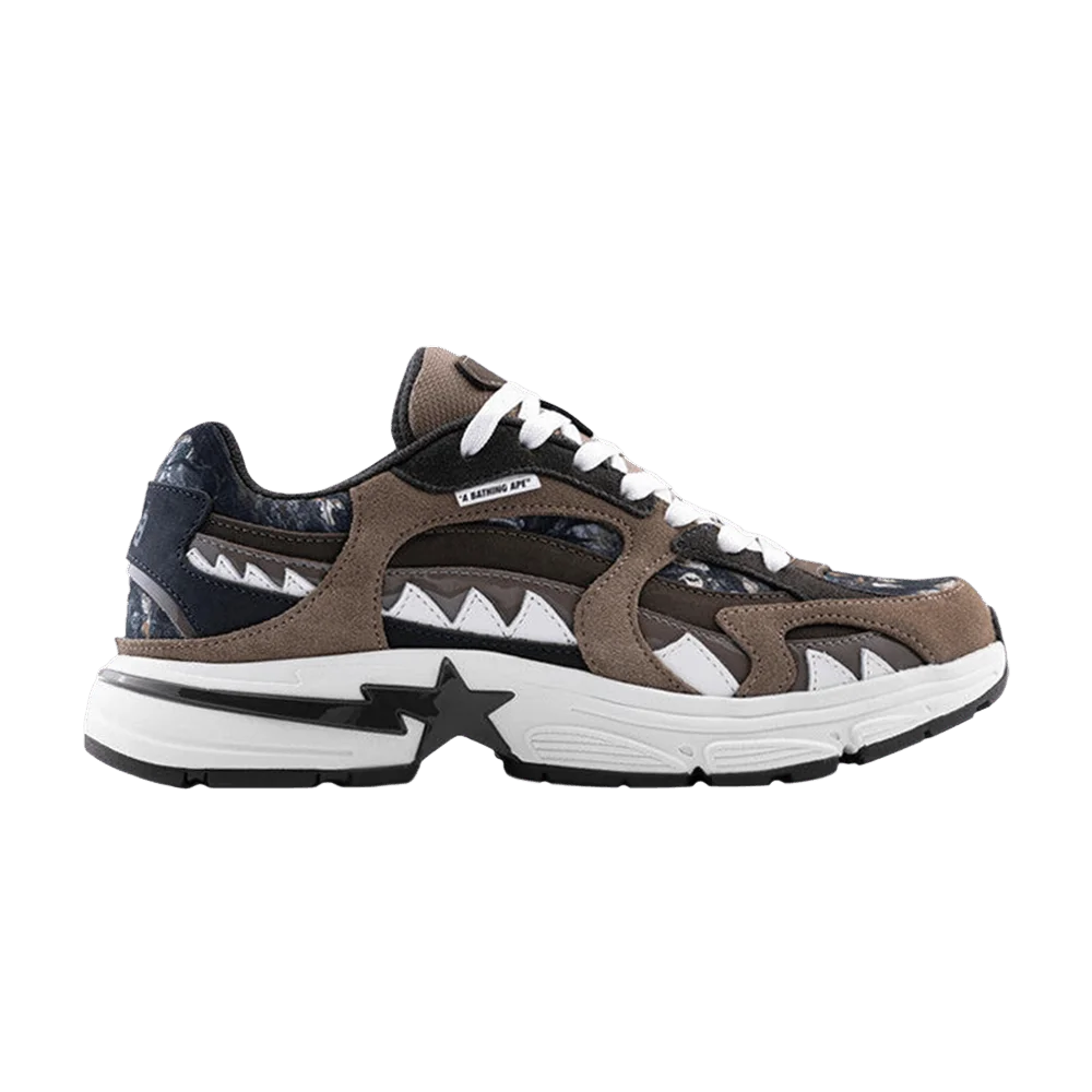 Krossovki-BAPE-Shark-Sta-2-M2-Olive-Drab