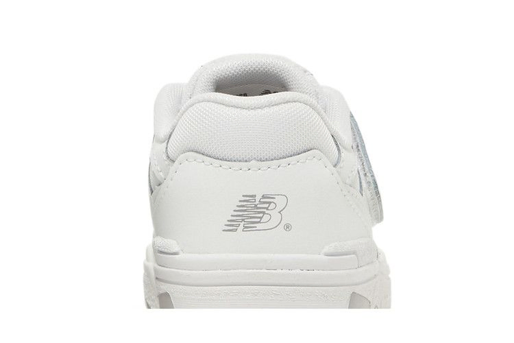 Кроссовки New Balance 550 Bungee Lace Toddler 'White Grey'