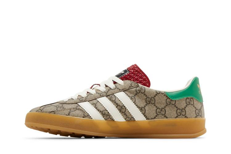 Кроссовки Gucci x adidas Wmns Gazelle 'Beige GG Monogram'