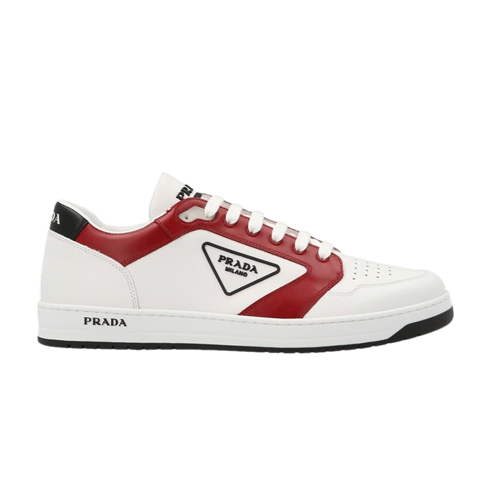 Кроссовки Prada New Avenue Leather Low 'White Red'
