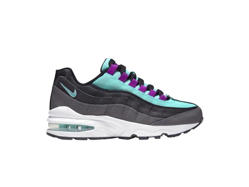 Кроссовки Nike Air Max 95 GS Gunsmoke Aurora Green